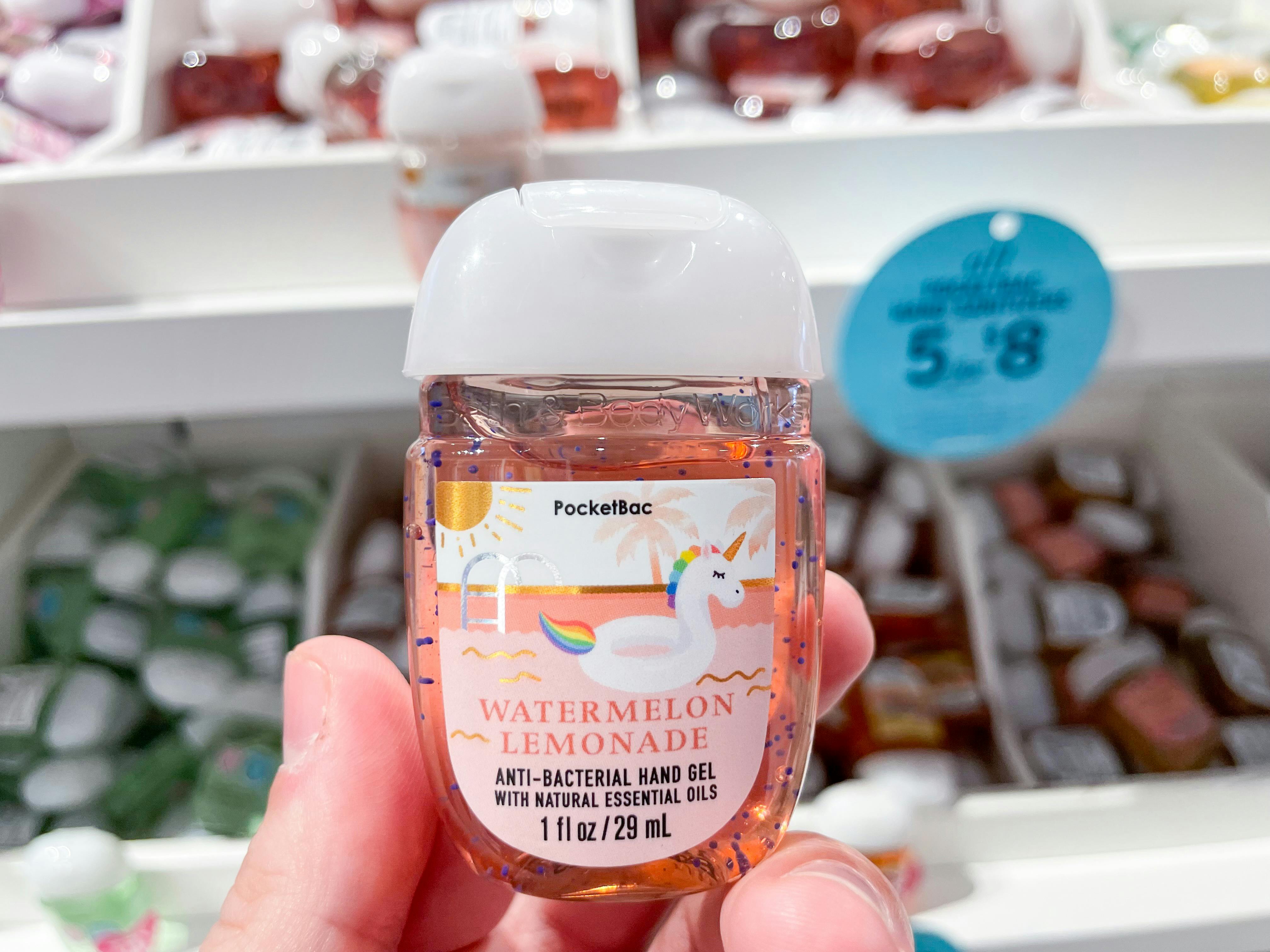 bath and body works valentines hand sanitizer