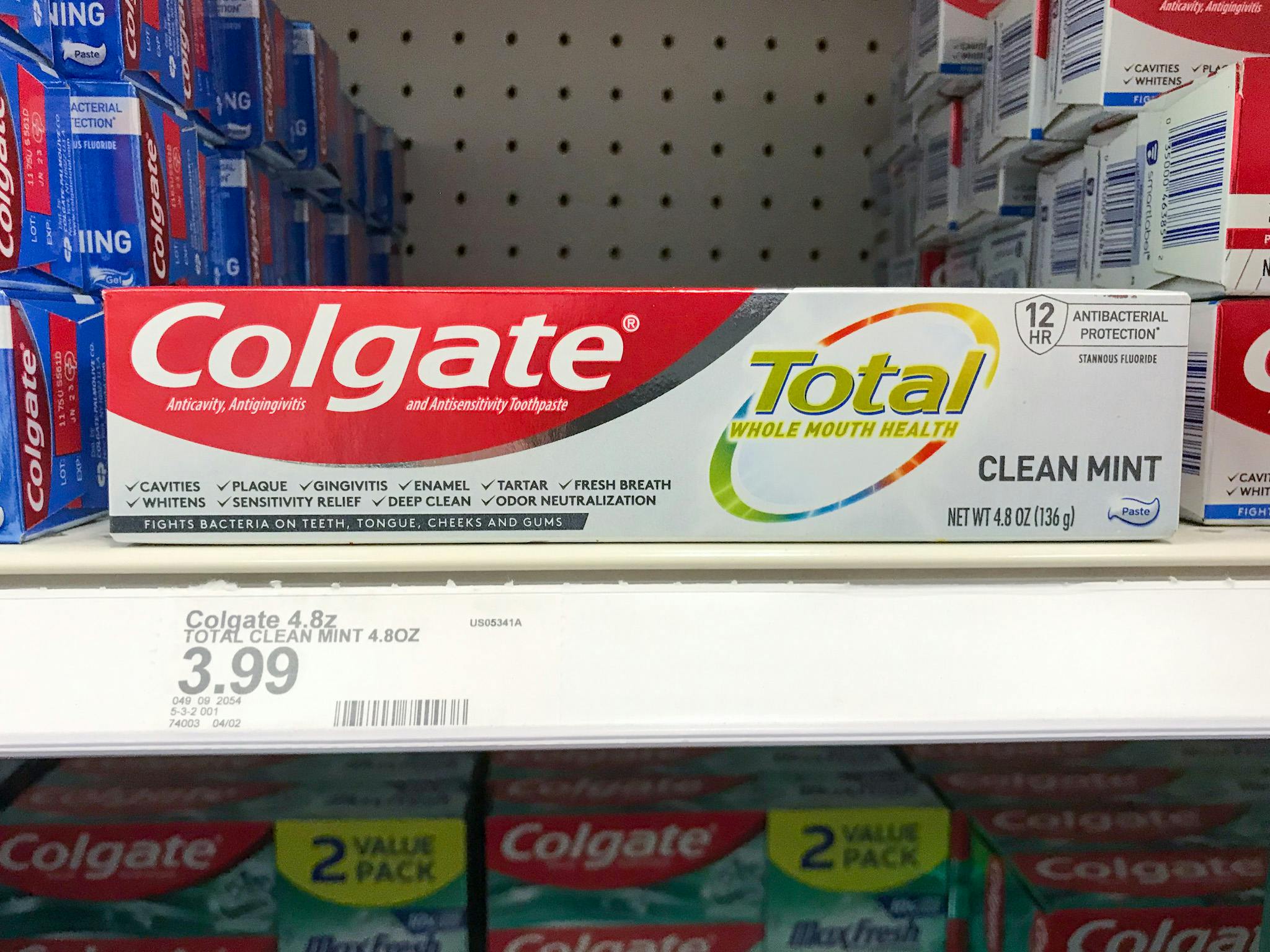 Colgate Toothpaste Target Target Locks Up Toothpaste at Shirl Wright blog