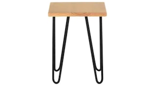 stylewell hair pin leg side table on white background