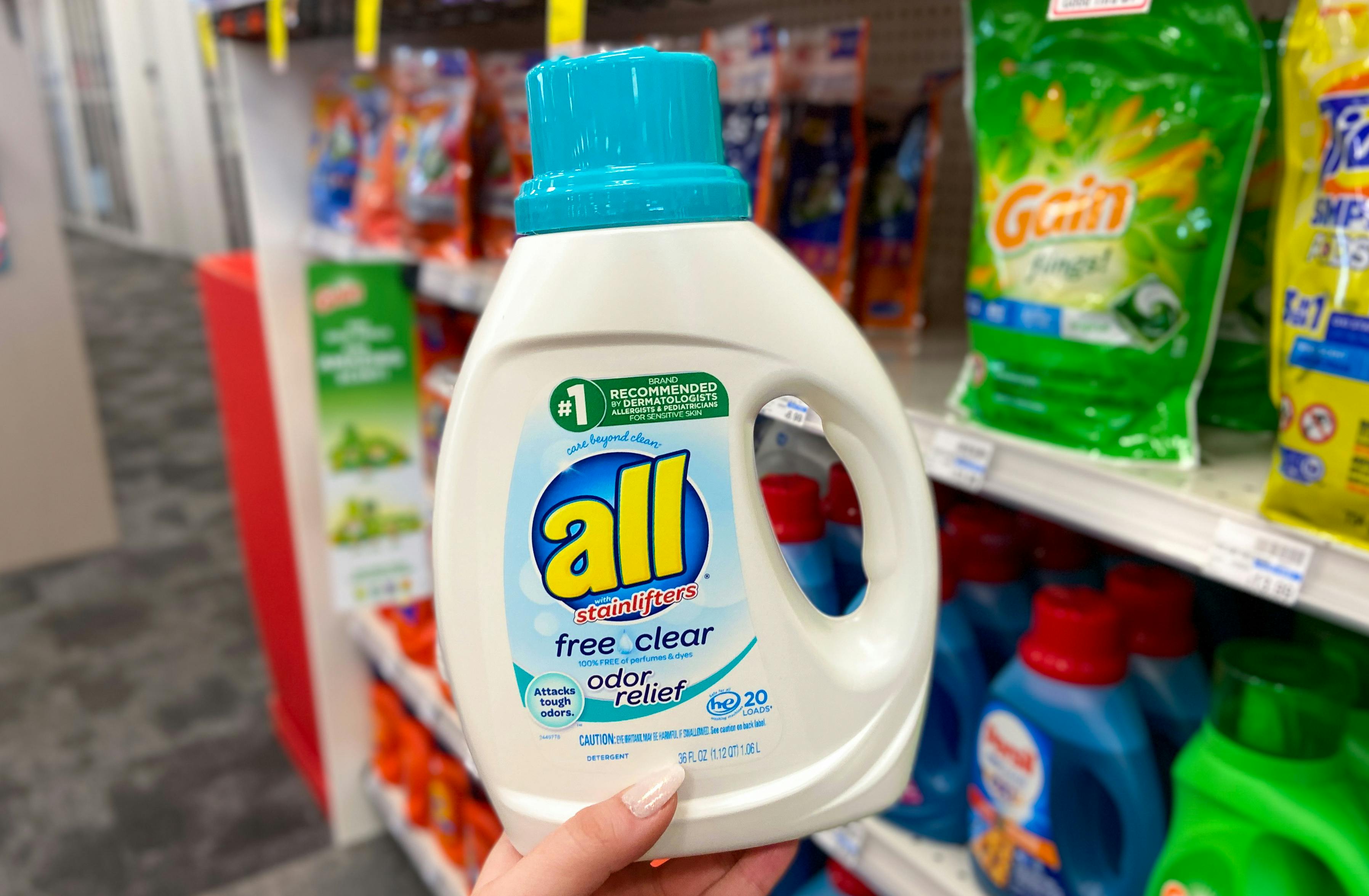 All laundry detergent at cvs