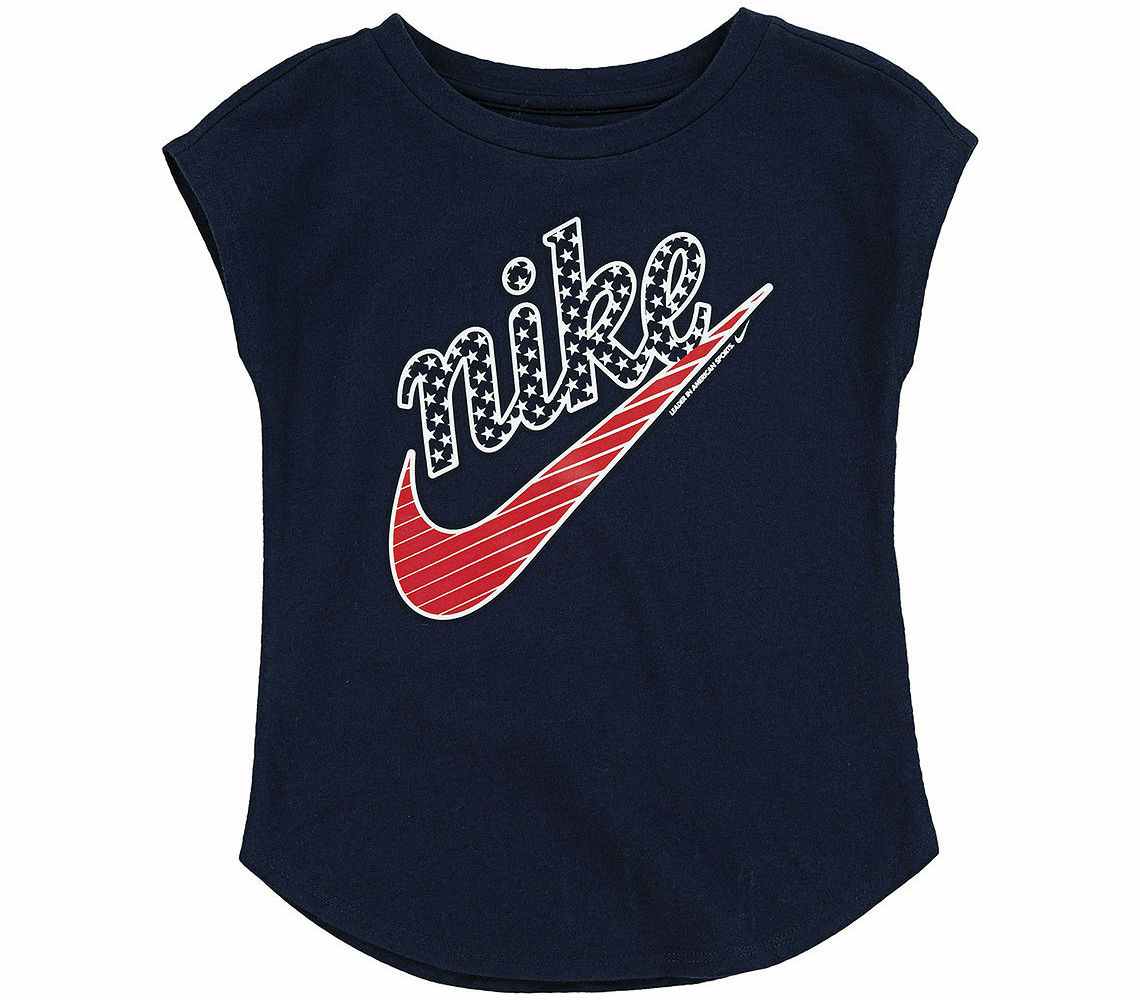 Nike girls' short sleeve shirt