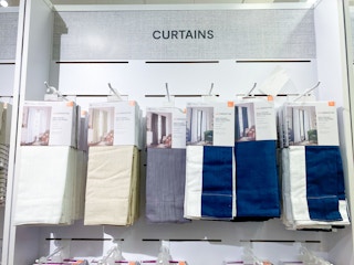 the curtain section in jcpenney