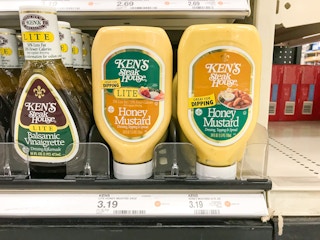 ken's steak house dressing on a target shelf