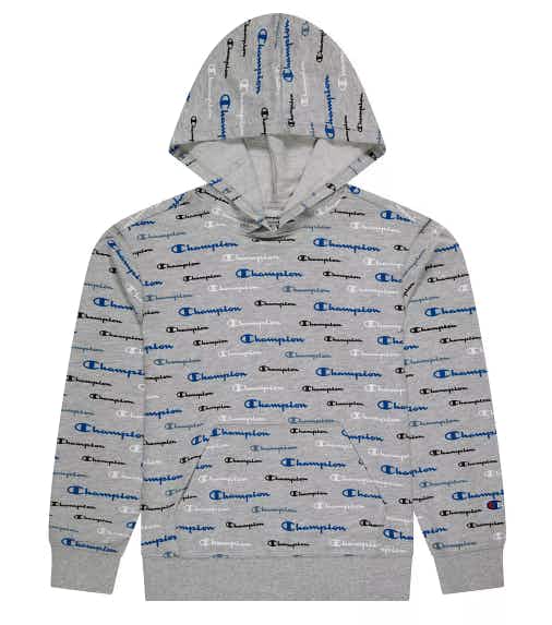 kohls Champion Boys 8-20 Multi-Color Script Hoodie stock image 2021