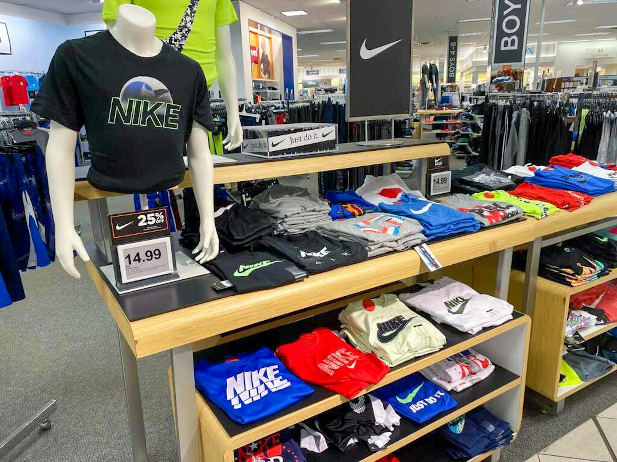 kohls nike boys