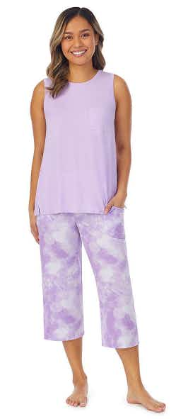 kohls Women's Koolaburra by UGG Pajama Swing Tank & Pajama Capri Set stock image 2021