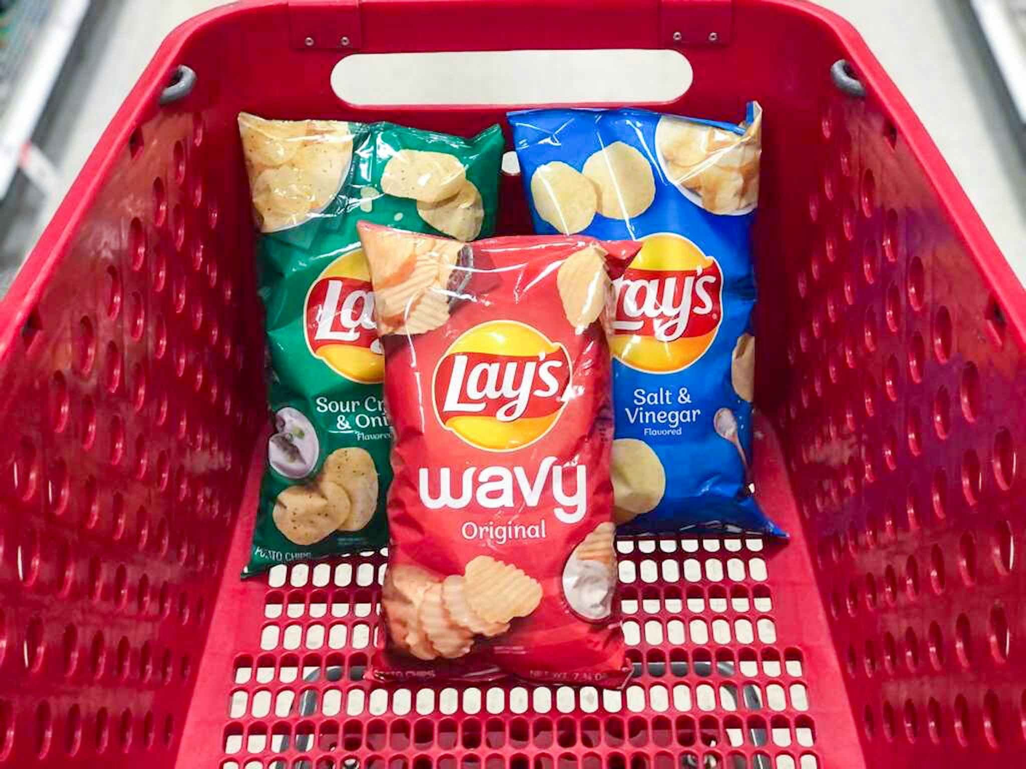 lays' chips in a target cart