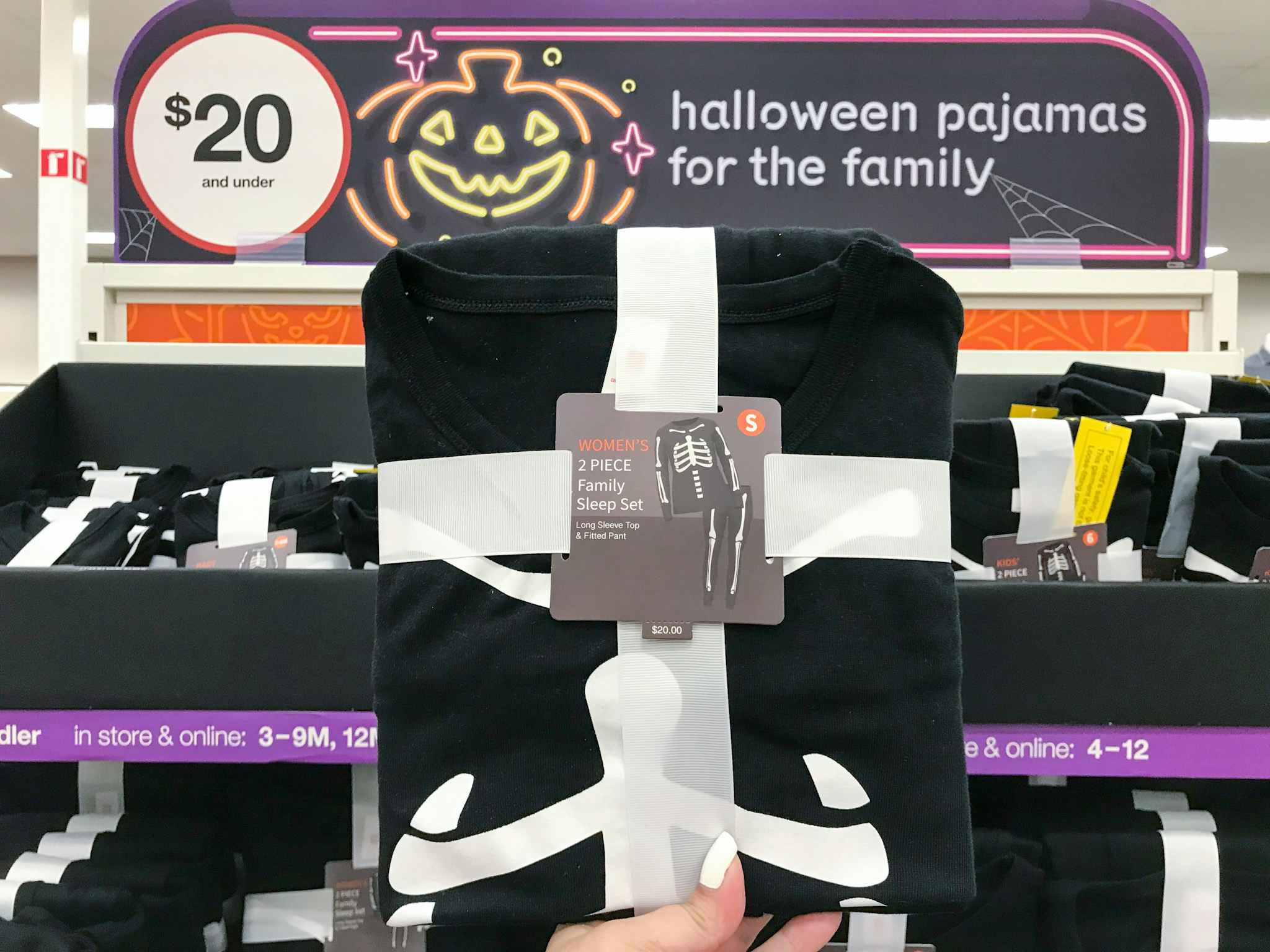 matching halloween family pajamas at target