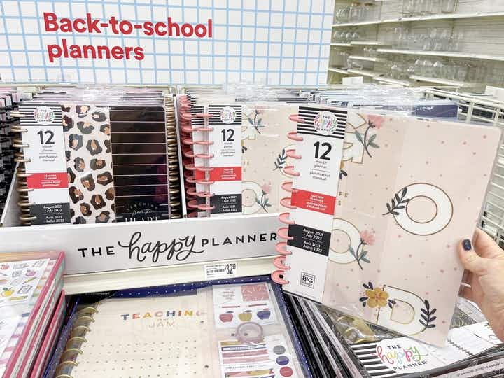 michaels The Happy Planner Teacher Planner in store image 2021