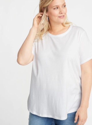 old EveryWear Plus-Size Slub-Knit Tee stock image 2021