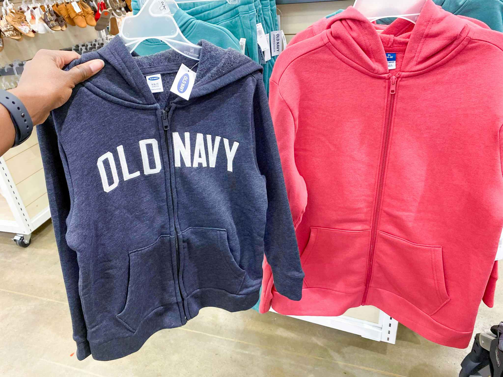 old navy boys sweatshirts hoodies in store image 2021