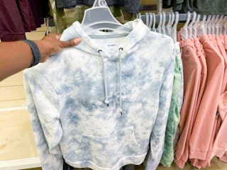 old navy women sweatshirts hoodies in store image 2021