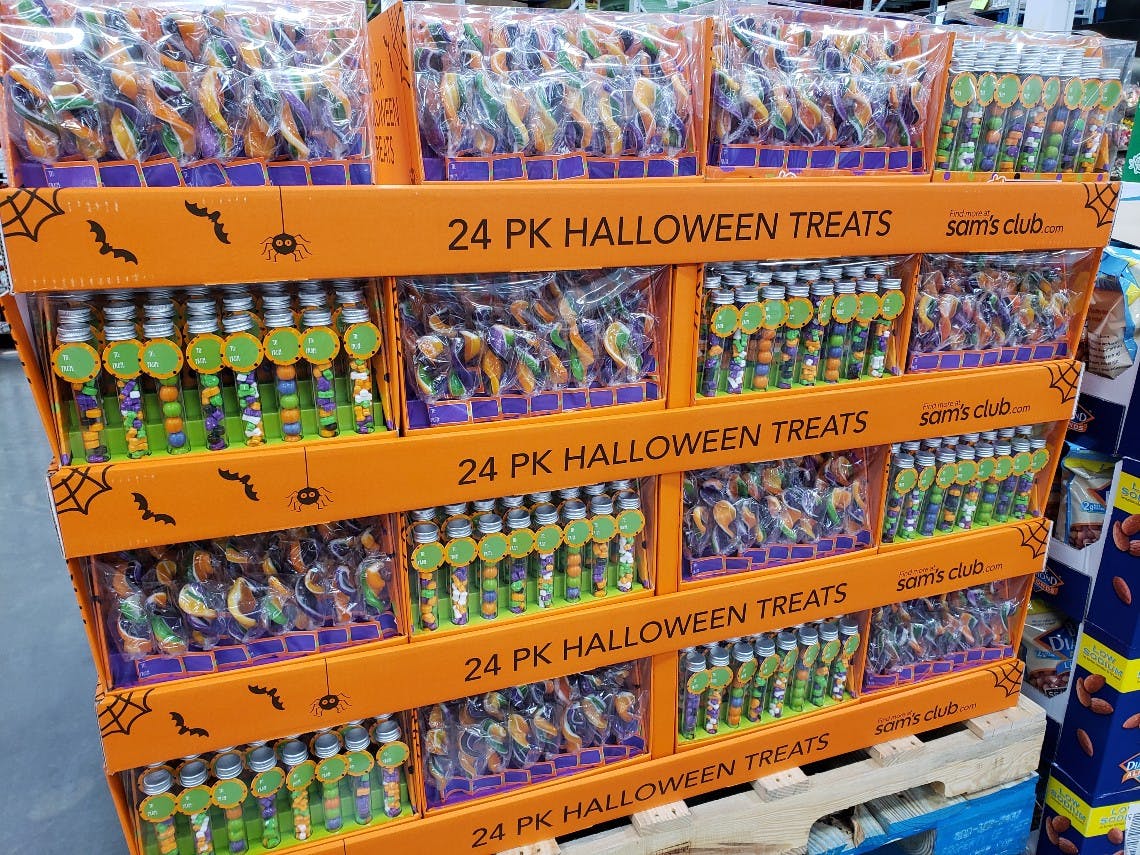 Halloween Candy At Sam's Club
 24 Pack Halloween Candy & Gumball Tubes ly $9 98 at Sam s Club The