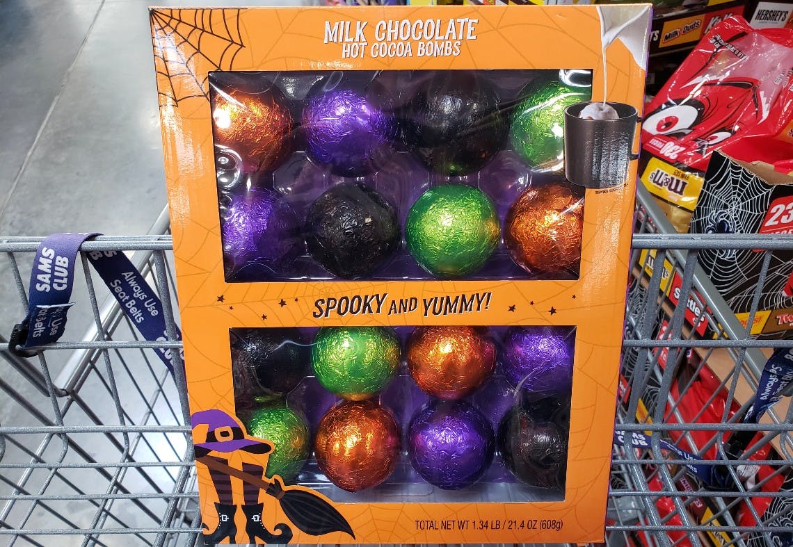 Halloween Milk Chocolate Cocoa Bombs, Only $17.98 at Sam's Club - The - What Percentage Of Pet Supplies Was Purchased Last Black Friday