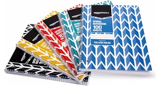  Amazon Basics College Ruled Wirebound Spiral Notebook
