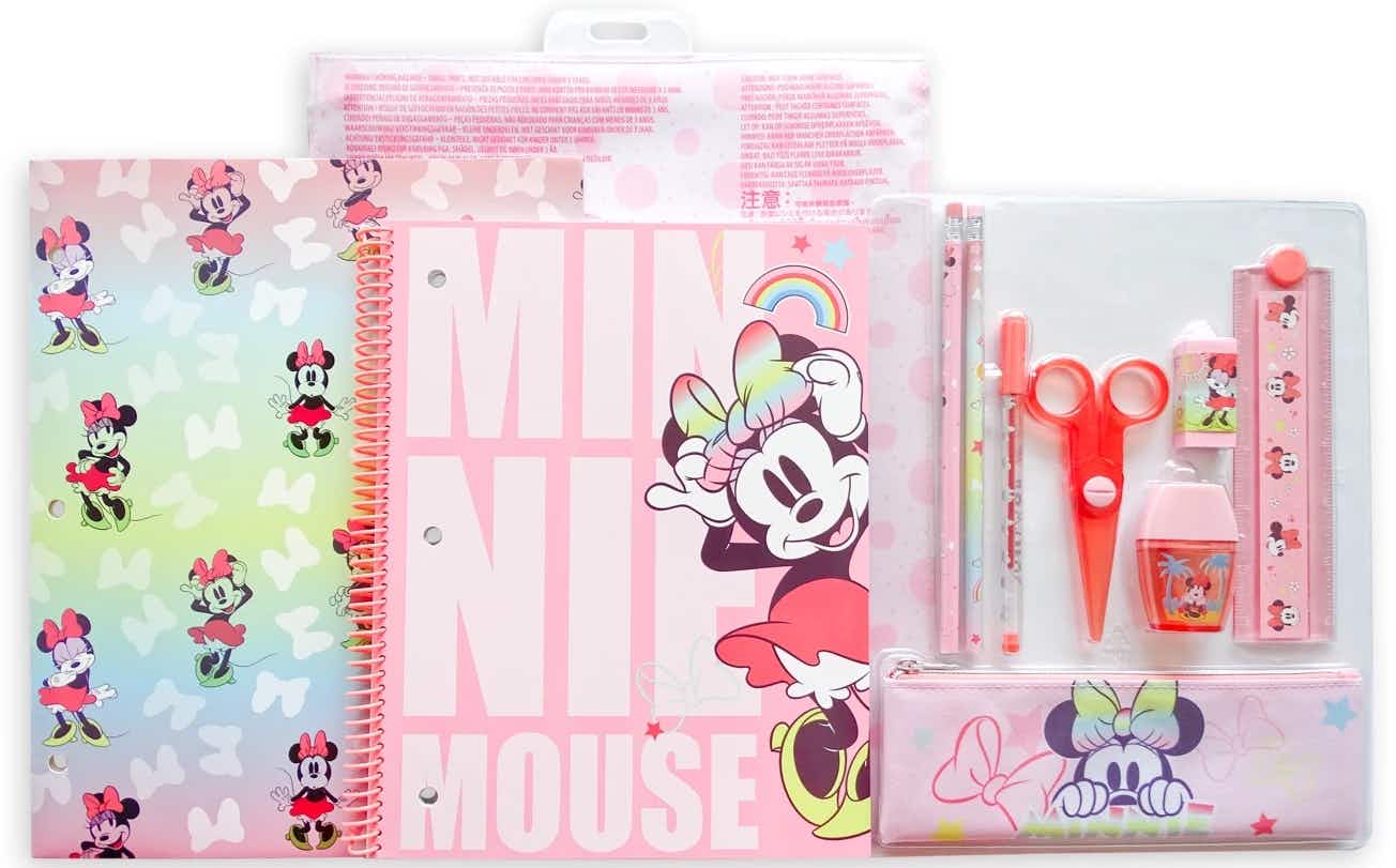 minnie mouse stationery set