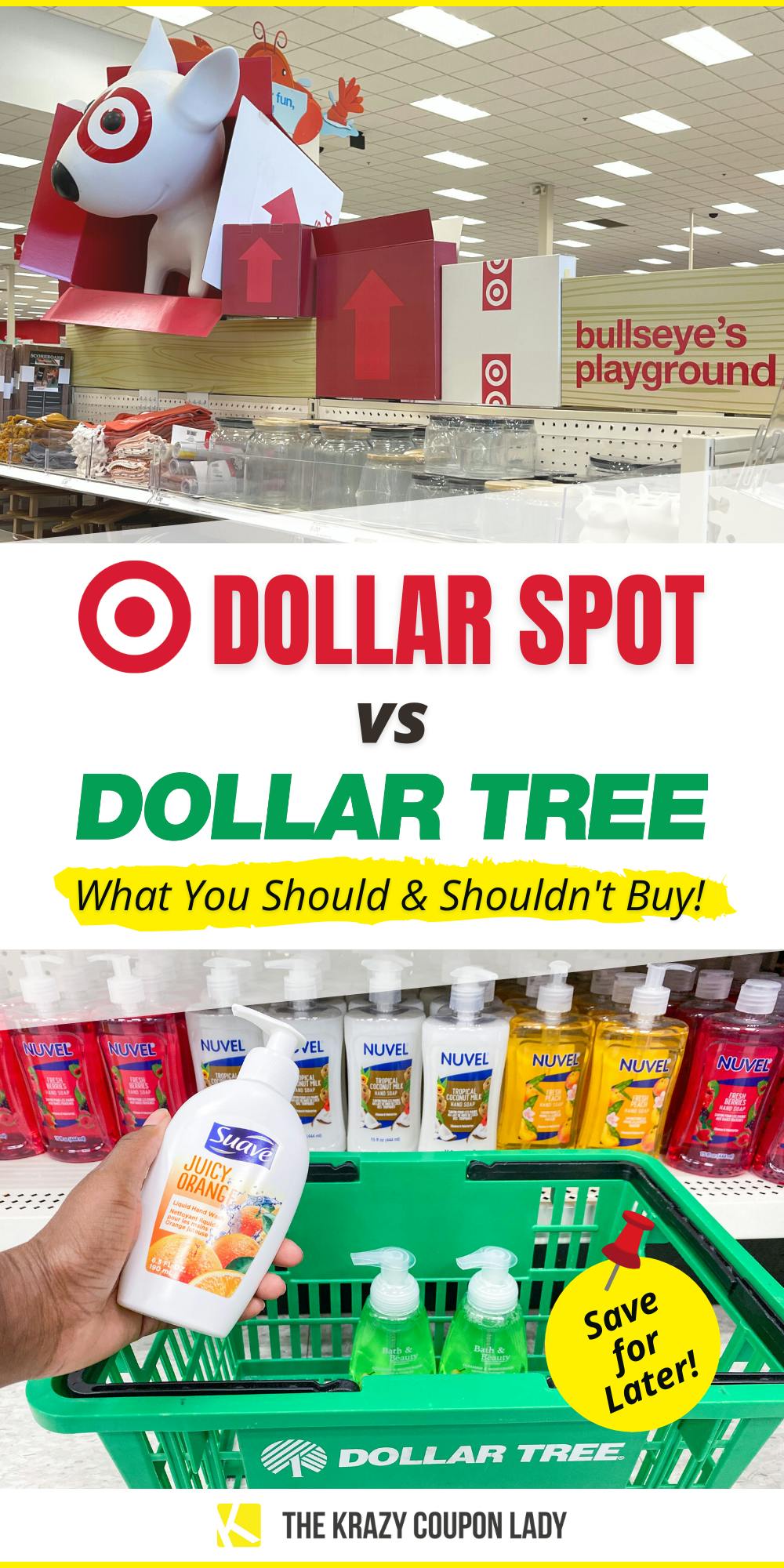 Target Dollar Spot vs. Dollar Tree: Sorry Target, You Lose.
