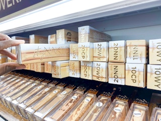 hand holding urban decay foundation