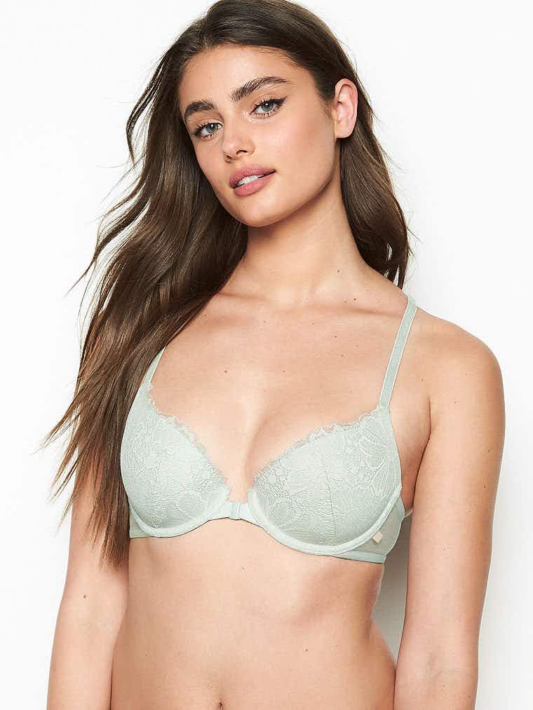 Victoria's Secret model wearing bra