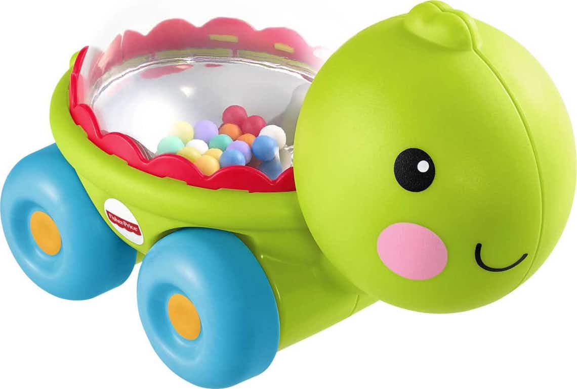 stock photo of fisher-price poppity pop turtle toy