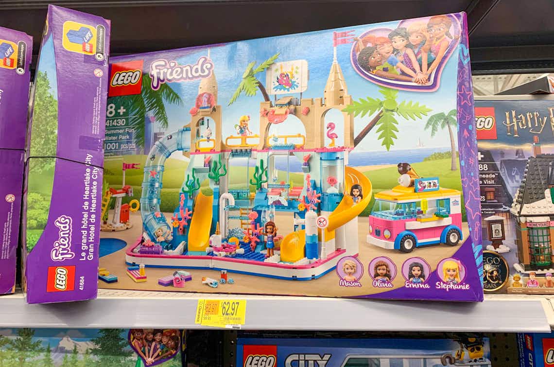 lego friends summer fun water park building set
