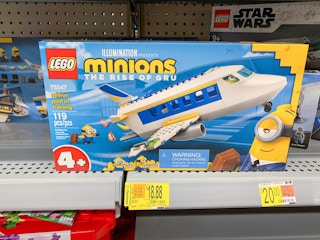 lego minions pilot training building set
