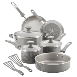 stock photo of rachael ray cookware on white background