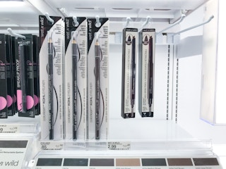 wet n wild eyeliner on a target shelf