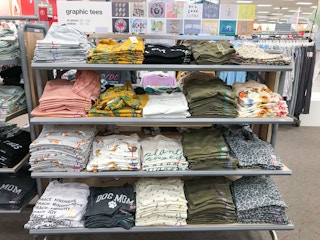 women's graphic tees at target