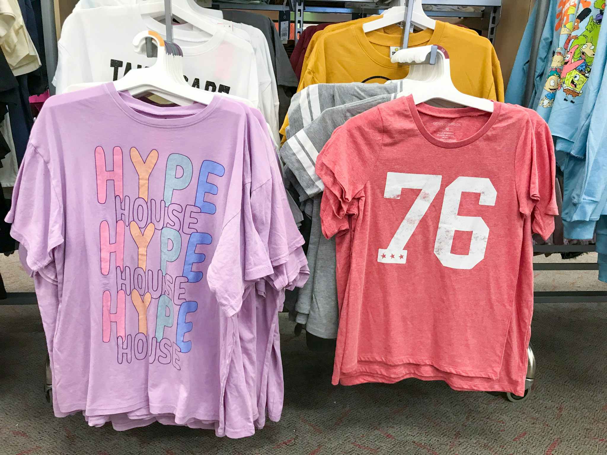 women's graphic tees at target