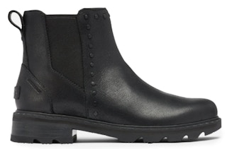 zulily womens sorel black stud accent lennox leather chelsea boot stock image 2021 1627843492 1627843492