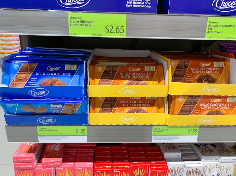 Choceiur chocolate at Aldi