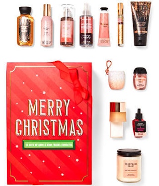 bath and body works advent calendar items