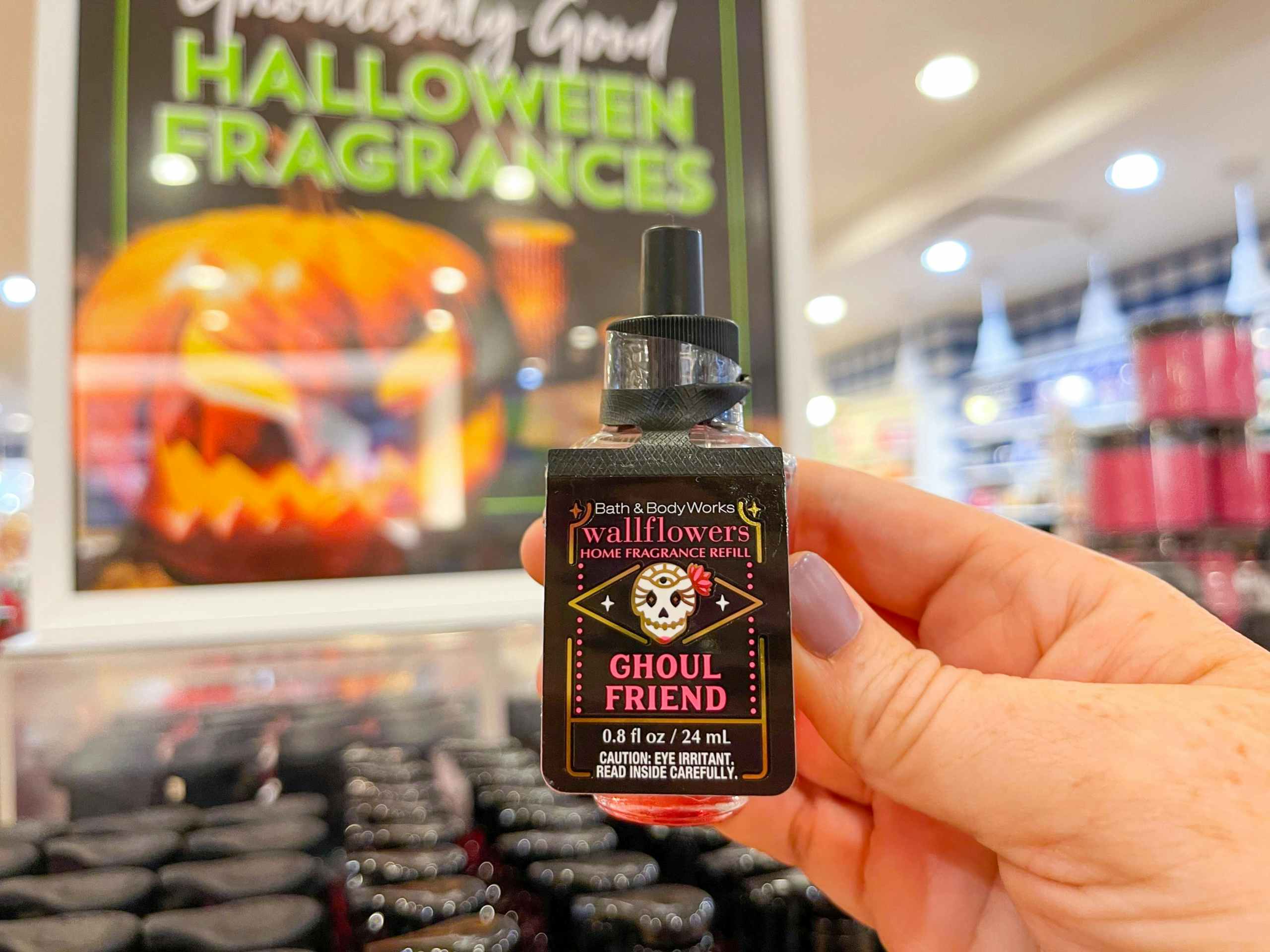 bath and body works halloween wallflower