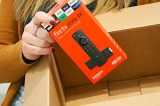 fire tv stick 4k in box