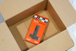 fire tv stick 4k in box