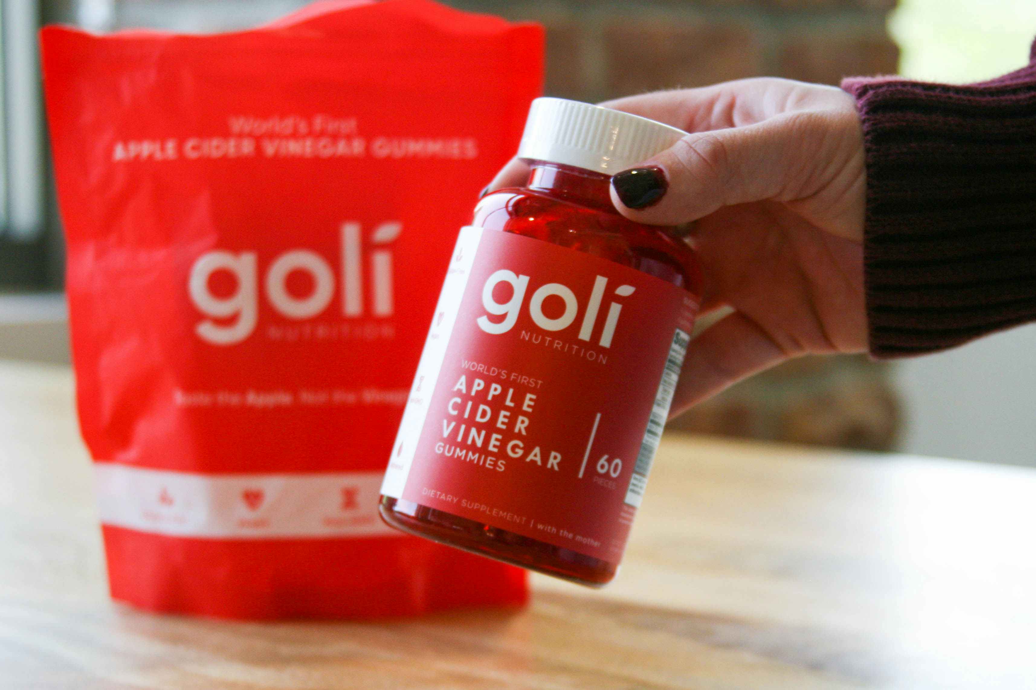 goli apple cider vinegar packaging