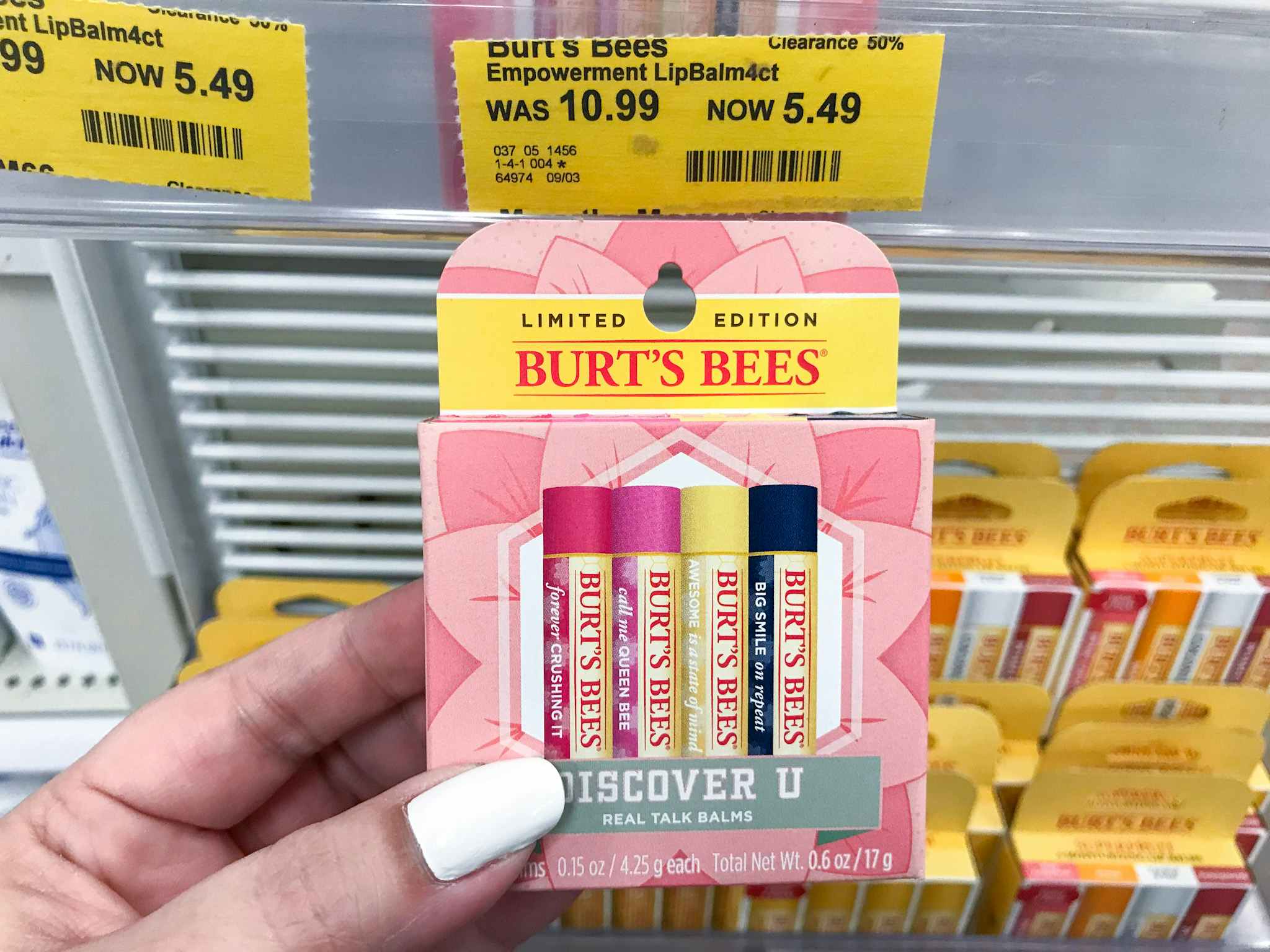 burt's bees lip balm clearance at target