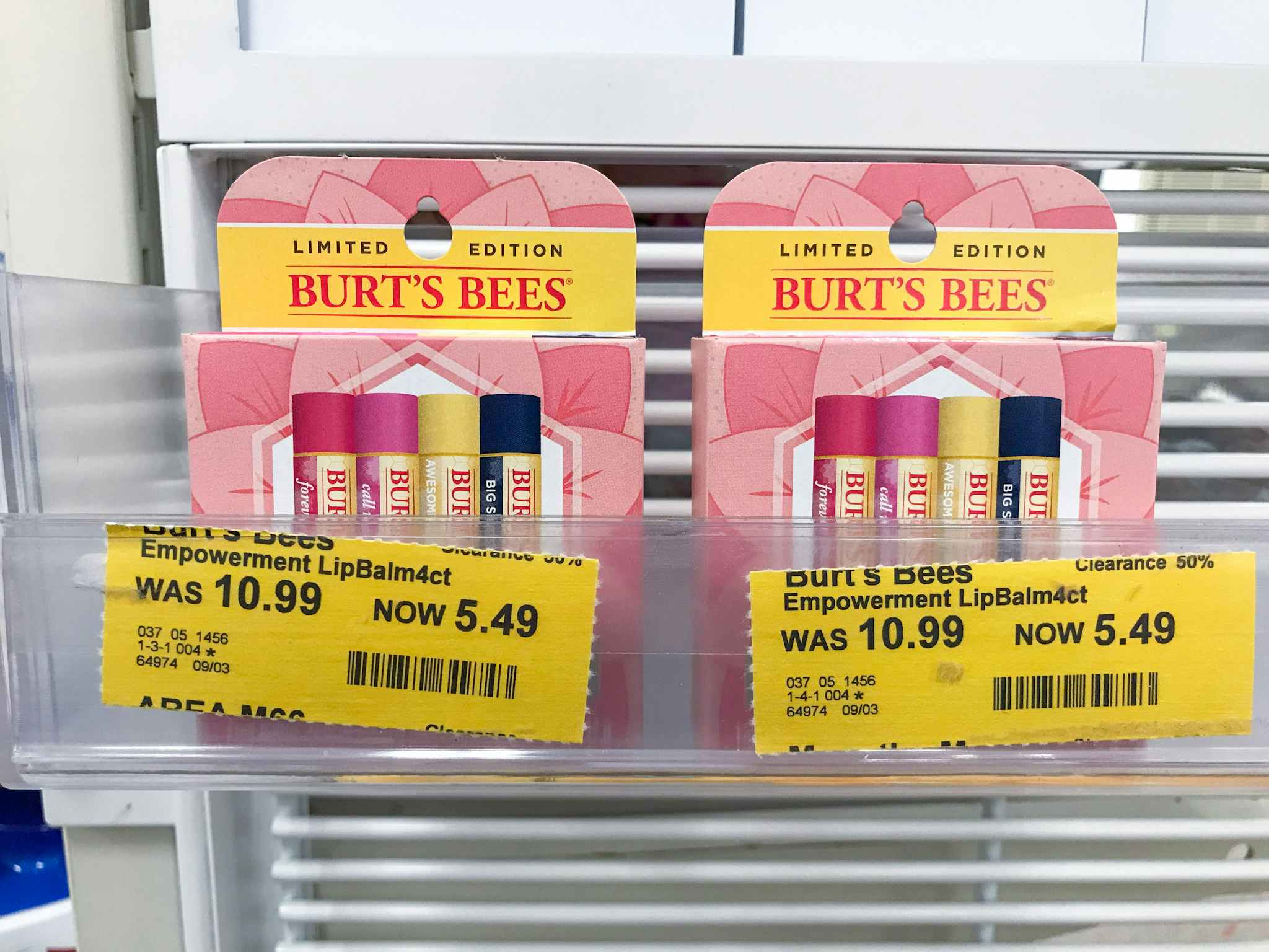 burt's bees lip balm clearance at target