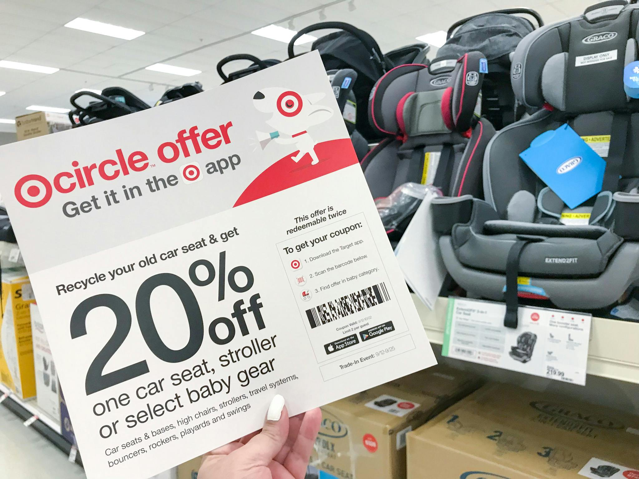 target buyback car seats 2021