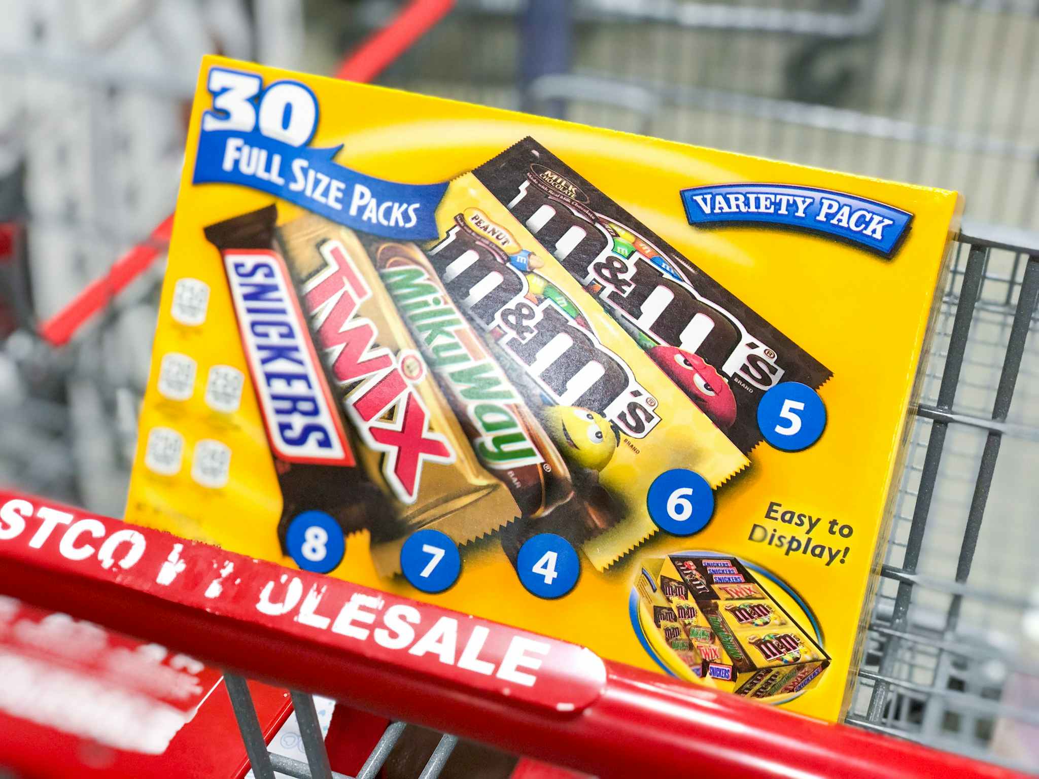 Costco: Sweet Deal on Hershey's and Mars Full Size Variety Packs