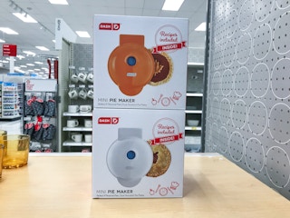 dash mini pie makers on a target display