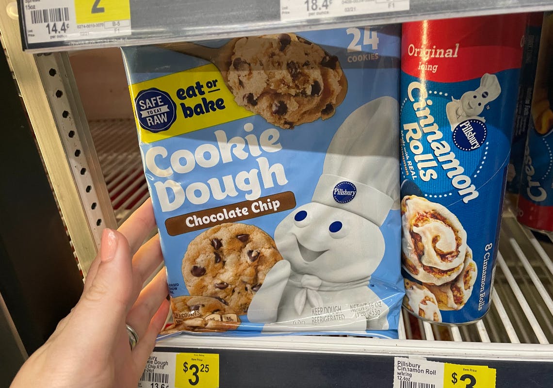 Pillsbury Cookie Dough Only 0 75 At Dollar General The Krazy Coupon Lady