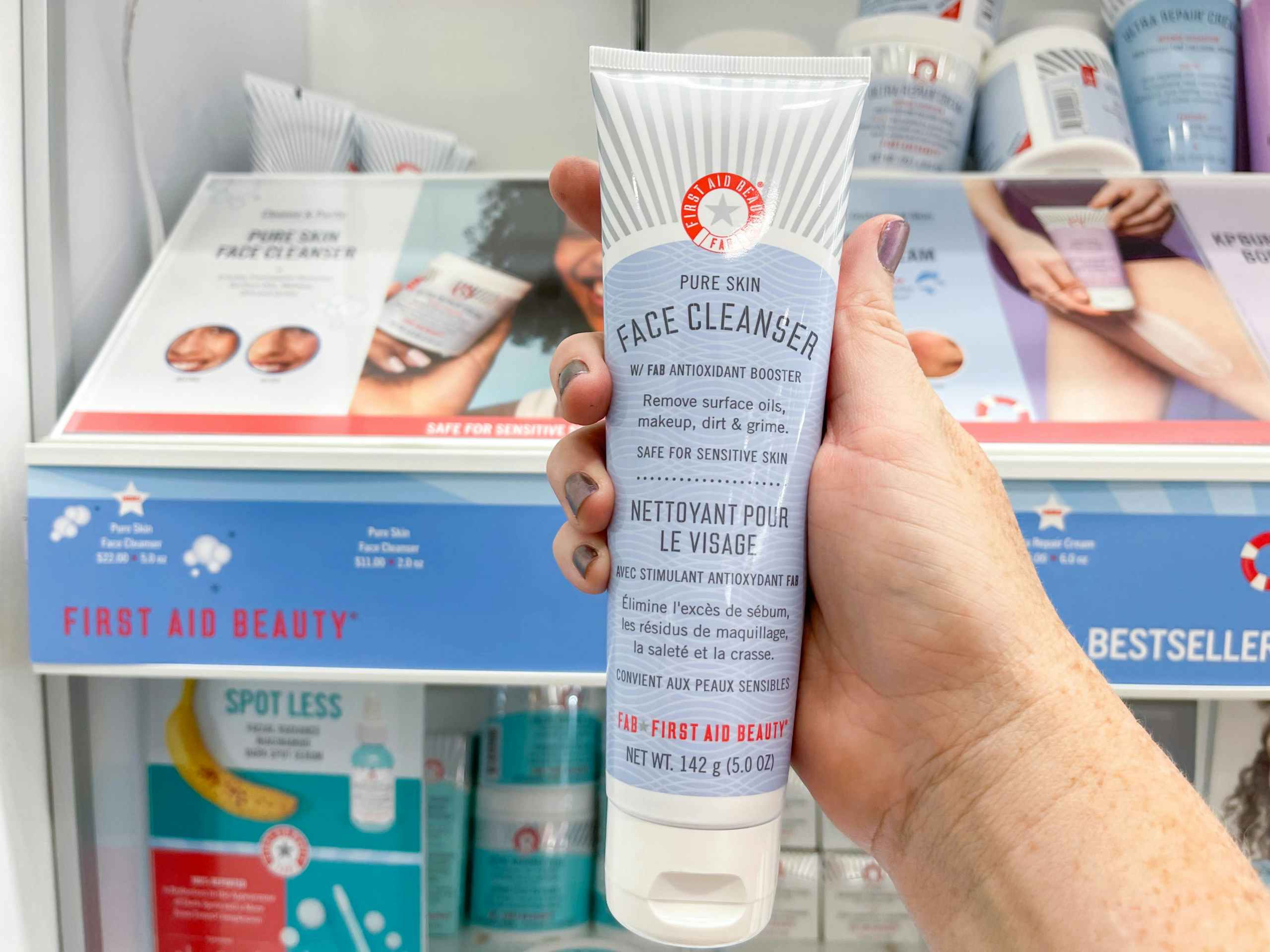 first aid beauty face cleanser