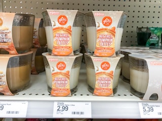 glade pumpkin spice latte candle at target