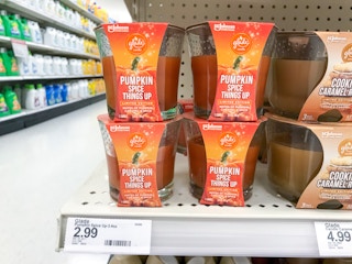 glade pumpkin spice candle at target