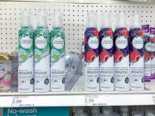 herbal essences mouse on a target shelf