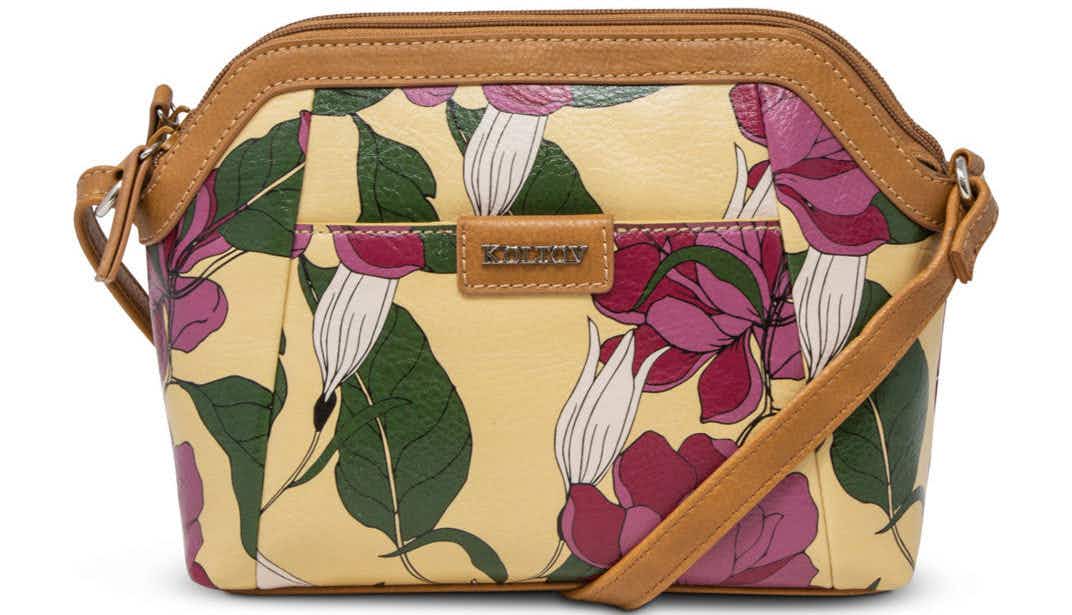 floral handbag