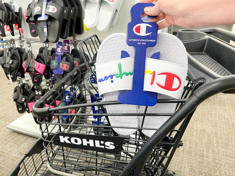 kohls champion slides