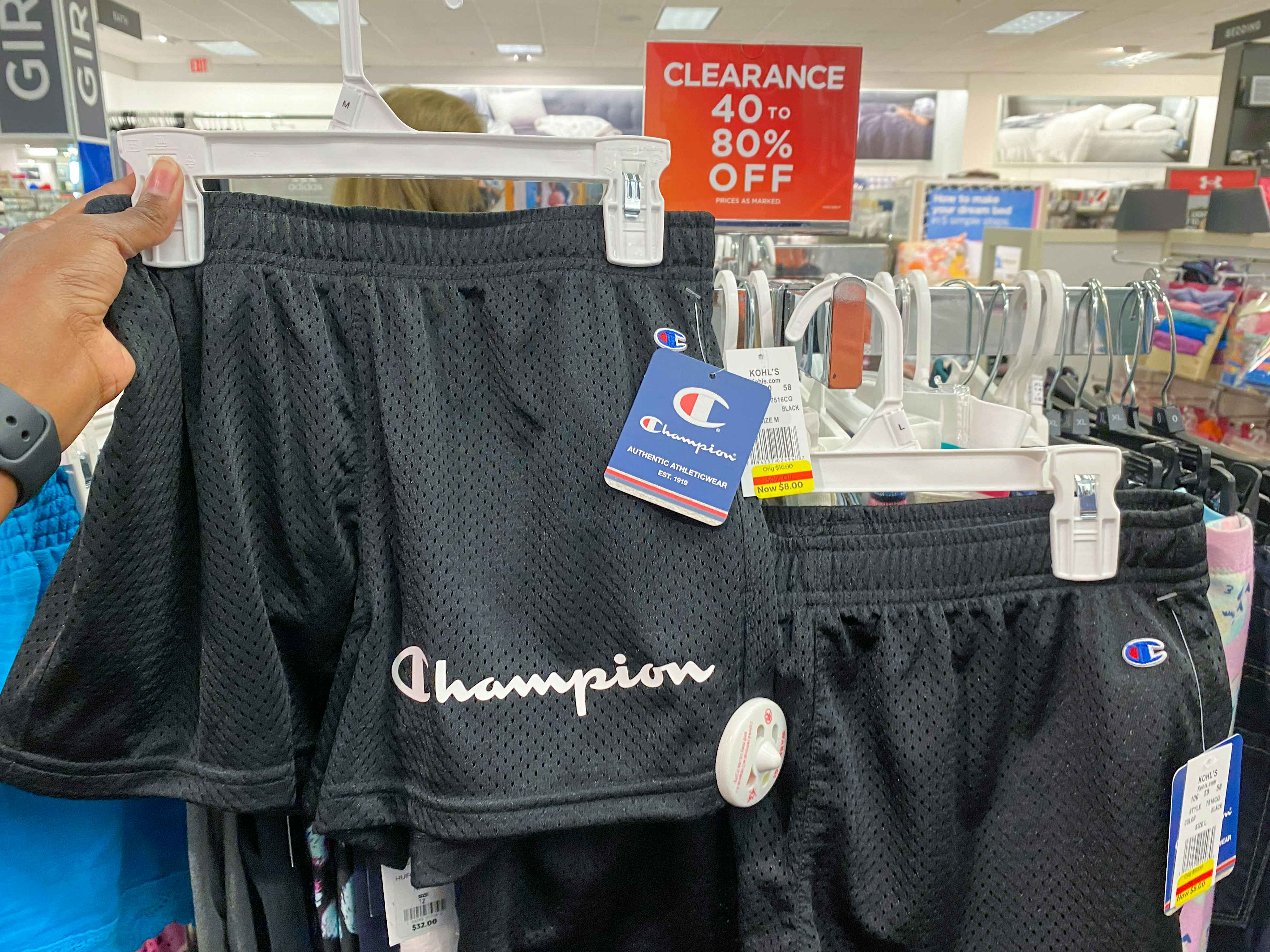 kohls-clearance-girls-champion-shorts-2021